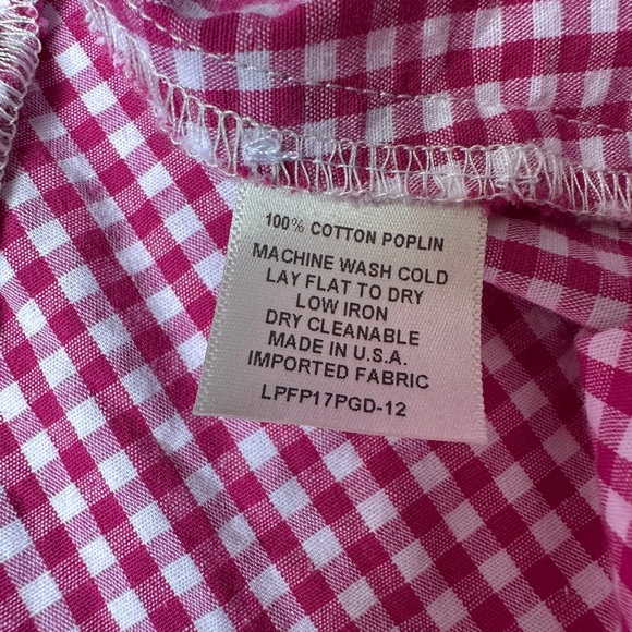 Free People Dress Women’s | Sz Large | Red Gingham | Bell Sleeve | V- Neck |Boho - Picture 3 of 8